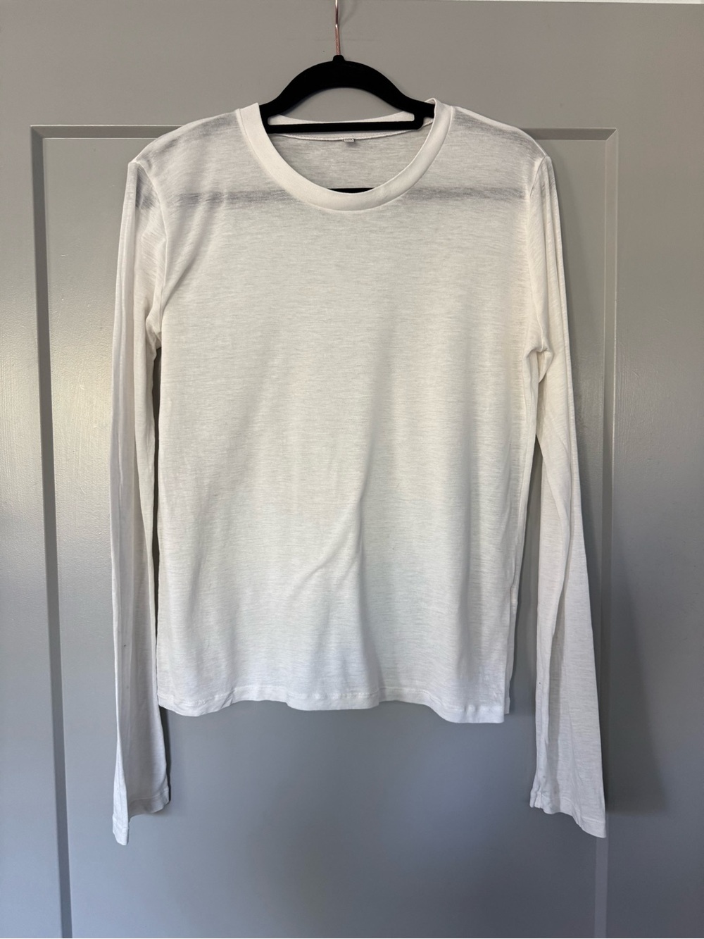 Base Range Bamboo Long Sleeve Tee Shirt Small Minimalist Contemporary